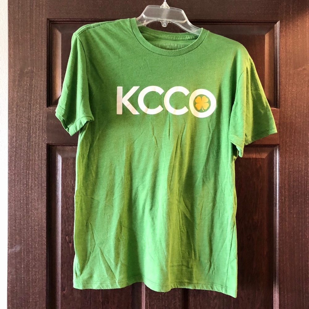 Men’s KCCO medium green shirt